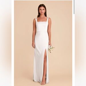 White Bridesmaid Dress